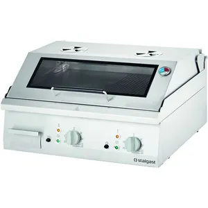 Comparateur de prix : Plancha Electrique Rainurée avec Couvercle 8.1 kW