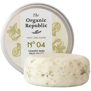 Merkloos / Sans marque The Organic Republic SHAMPOO Solide Pelo Graso 70 gr pas cher