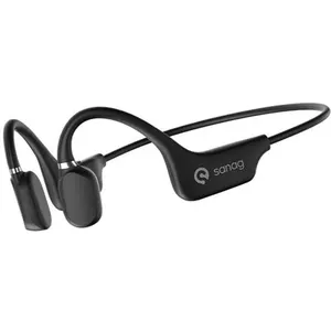 Ecouteur bluetooth A5S Conduction osseuse IP67 étanche Hifi Noir pas cher