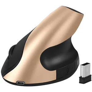 Souris Verticale 2.4G Sans Fil Photoélectrique Muet Ergonomique Vertic... pas cher