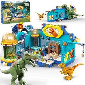 HOGOKIDS Dinosaur Research Institute Jouet de Construction Scientifi... pas cher