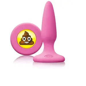 NSNovelties Plug Anal Bijou Mojis SHT Small Rose pas cher