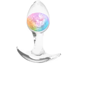 NSNOVELTIES Plug Anal Cosmic Glams Rainbow Small pas cher