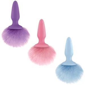 NSNOVELTIES Plug Anal Bunny Tails pas cher