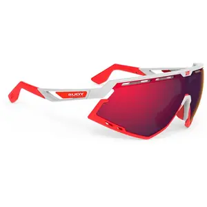 Lunettes Rudy Project Defender Blanc Rouge Verres RP Optics Multilaser... pas cher
