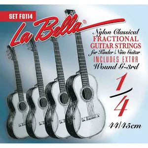 Comparateur de prix : Labella FG114 - Jeu de cordes guitare classique 1/4 Fractional