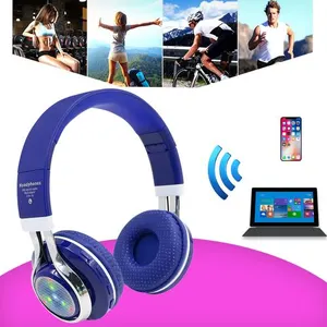 Casque sans fil Bluetooth 4.1 casque antibruit écouteurs et radio pas cher