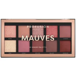 Palette de fards à paupières Profusion Cosmetics - 10 teintes Mauves pas cher