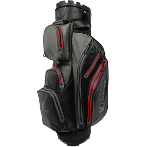 Leisure Cartbag étanche Orga Pro, noir/gris/rouge