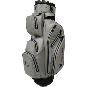 Leisure Cartbag étanche Orga Pro, gris clair/bleu foncé