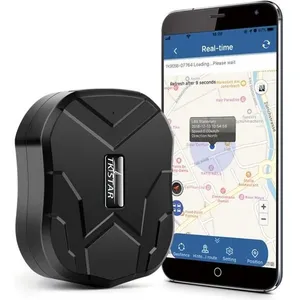 WINNES GPS Tracker 5 Mois en Veille en Temps Réel GPS / GSM / LBS Traceur est équipé d'une batterie au lithium fer de 10000mAh 2G