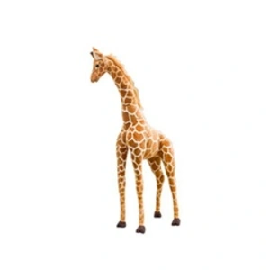 Peluche girafe Géant Doux pour enfants cadeau 60cm-marron pas cher