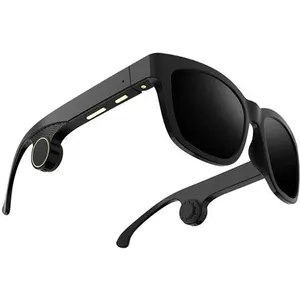 Écouteur+Des lunettes de soleil intelligent Conduction osseuse-Noir pas cher