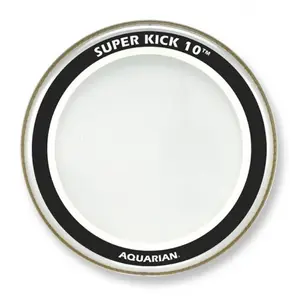 Aquarian SK10-20 - Superkick 10 20'' - Transparente Peaux grosse caisse