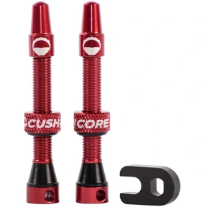 Comparateur de prix : Cushcore Valve Tubeless Presta en Aluminium avec Joint en Nitrile - 44mm, 55mm, 66mm