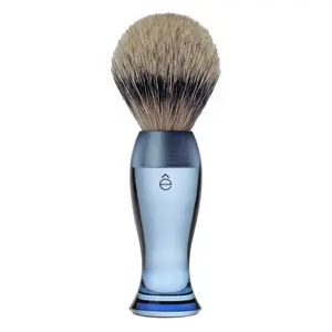 E Shave Blaireau Bleu Véritables Poils De Blaireau pas cher