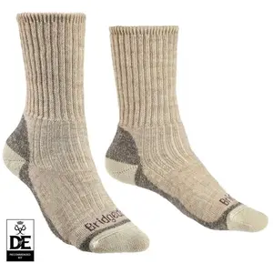 Bridgedale Chaussettes de randonnée mi-Hautes en mérinos pour Femme S Naturel pas cher
