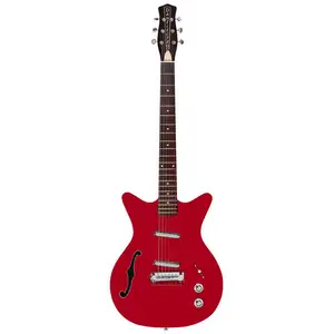 Comparateur de prix : Danelectro DC59R Fifty Niner Red Top guitare semi-hollow body
