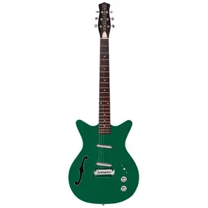 Comparateur de prix : Danelectro DC59R Fifty Niner Jade Top guitare semi-hollow body