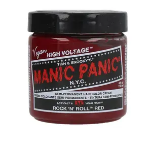 Comparateur de prix : Manic Panic Teinture pour cheveux coloration semi-permanente 118ml - Rock Red