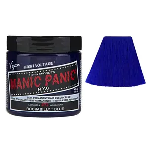 Comparateur de prix : Manic Panic Classic Coloration Semi-permanent Rockabilly Blue 118ml