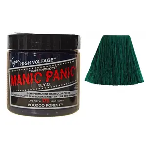 Comparateur de prix : Manic Panic Classic Coloration Semi-permanent Voodoo Forest 118ml