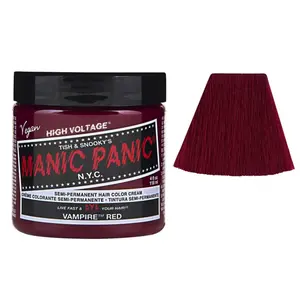 Coloration semi-permanente Manic Panic vampire red pas cher