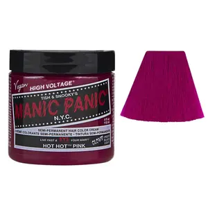Coloration semi-permanente Manic Panic fluo hot hot pink pas cher
