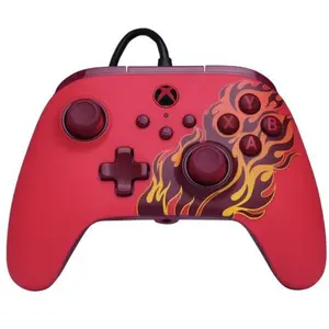 PowerA Manette Filaire - Advantage - Red Blaze pas cher