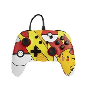 Comparateur de prix : POWER A Manette filaire - Pokémon - Pikachu Pop Art - Switch
