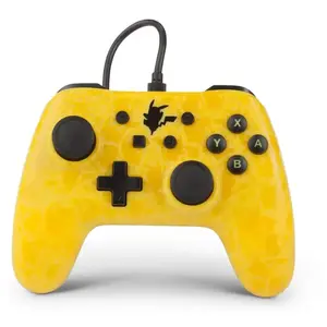 Comparateur de prix : PowerA POWER A Manette Nintendo Switch Wired controller GC - Pikachu Shadow