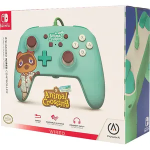 PowerA Power A Manette filaire - Nintendo Switch - Animal Crossing: Tom Nook pas cher