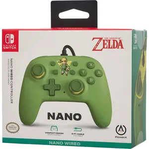 PowerA Switch - Manette Filaire Nano - Toon Link - Power-A Manette - 299304c pas cher
