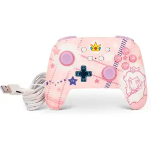 Comparateur de prix : Manette sans fil PowerA Peach pour Nintendo Switch