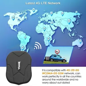 Winnes TK905 4G Traceur GPS Voiture étanche sans Abonnement Suivi en T...
