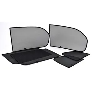 Comparateur de prix : Set de Car Shades compatible avec Dacia Logan MCV Station 2007-2012 (5-Personnes) (6-pièces)