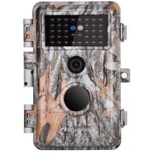 BlazeVideo Caméra de Chasse Nocturne Vision 32MP HD 1296P,Détection de...
