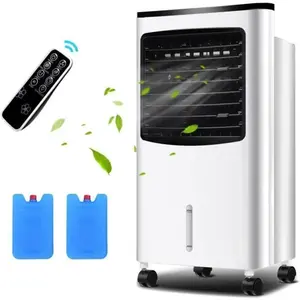 Comparateur de prix : Goplus - Rafraîchisseur d'Air 3 en 1 Mobile 127m³/h 75W Blanc