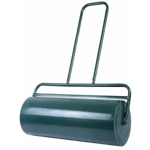 Comparateur de prix : Rouleau à Gazon Jardin COSTWAY - Ø 32cm - Acier - 48L - Poignée en Tub...