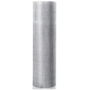 Giantex Grillage pour Plantes et Animaux Antirouille Maille: 7 x 7mm Idéal pour Le Jardin Volières Poulaillers Clapiers, 15 x 0,9M pas cher