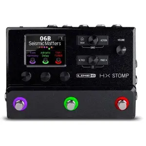 Line 6 HX Stomp II Pedalera Multi Efectos Para Guitarras y Bajos