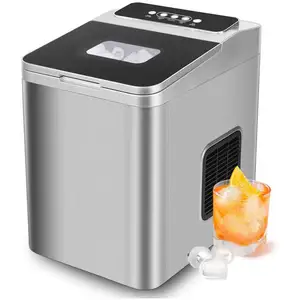 MAGICFOX Machine à Glaçons 1.5L -Contrôle tactile, 12kg en 24h, 9 Glaç...Vendu parcdiscount