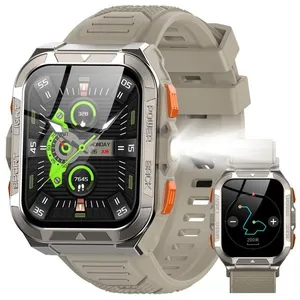Blackview Montre Connectée GPS intégré 1.91 HD Smartwatch avec 900mAh ... pas cher