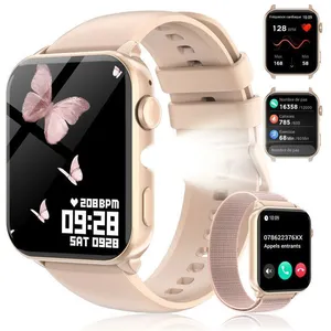 FeipuQu montre connectée femme, appel et sms,1.91' HD Smartwatch,Lampe... pas cher