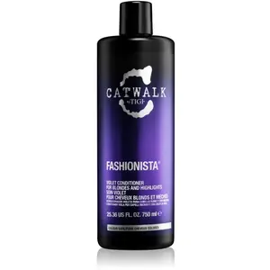 TIGI Catwalk Fashionista après-shampoing violet pour cheveux blonds et... pas cher