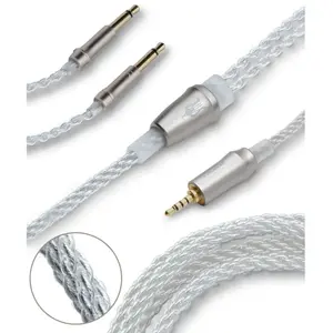 Comparateur de prix : Câbles casques Meze Câble 2,5 mm plaqués Argent Balanced (1,3 m)