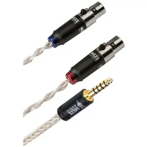 Comparateur de prix : Câble symétrique Meze audio mini XLR à 4,4 mm Argent