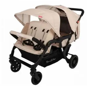Comparateur de prix : Poussette 4 places Lidoo Lite Beige Sand