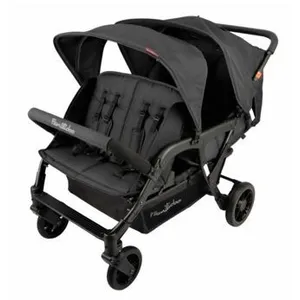 FAMILIDOO - Poussette 4 Places Familidoo Lidoo Lite Cosmic Black