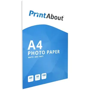 PrintAbout Premium Mat A4 180 gr (50 feuilles) pas cher